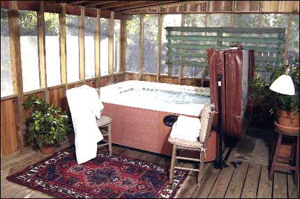 Private Hot Tub Jucuzzi 2 Wee Cottages Fredericksburg Tx